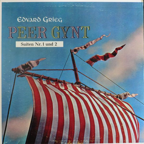 Edvard Grieg 'Orchester Der Staatsoper Hamburg'Peer Gynt Suiten' LP/1966/Classic/USA/Nm