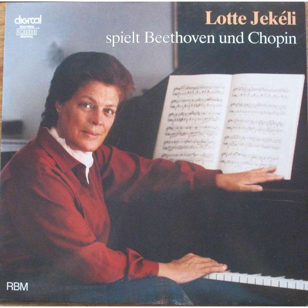 Lotte Jekeli Spielt Ludwig van Beethoven Und Frederic Chopin LP/1986/Classical/Germany/Nm Lotte Jekeli Spielt Ludwig van Beethoven Und Frederic Chopin LP/1986/Classical/Germany/Nm