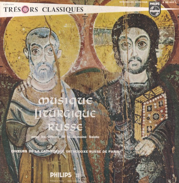 Choeurs De La Cathedrale Orthodoxe Russe De Paris Musique Liturgique Rus LP/1957/Classic/France/Ex