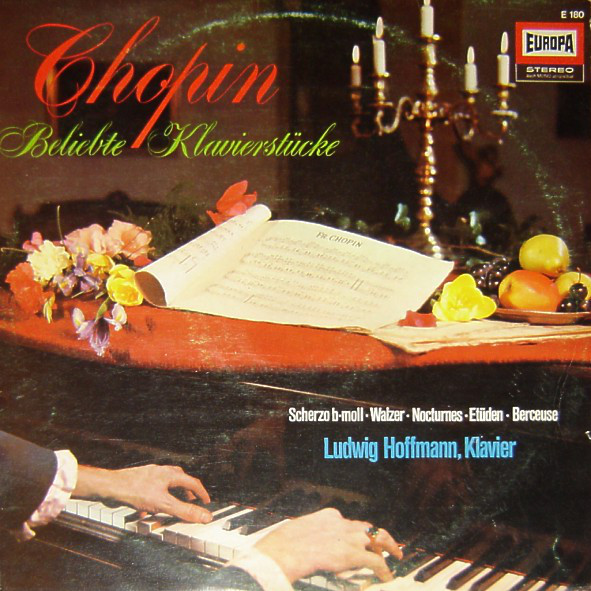 Frederic Chopin 'Ludwig Hoffmann'Beliebte Klavierst?cke' LP/1967/Classic/Germany/Nmint