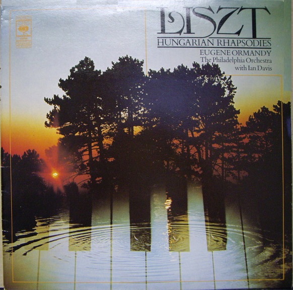 Franz Liszt, Eugene Ormandy, Ivan Davis 'Hungarian Rhapsodies' LP/1978/Classical/UK/Nm