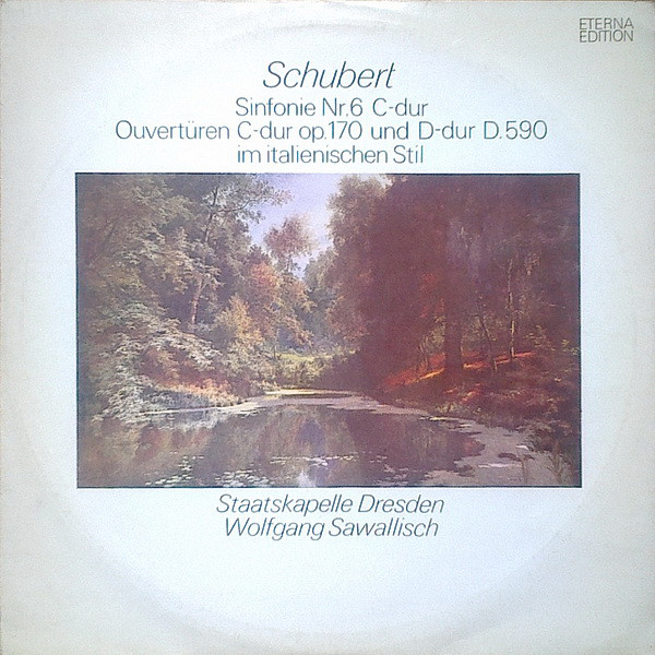 Franz Schubert 'Staatskapelle Dresden'Wolfgang Sawallisch'Sinfonie Nr.6' LP/Classic/Germany/Nm