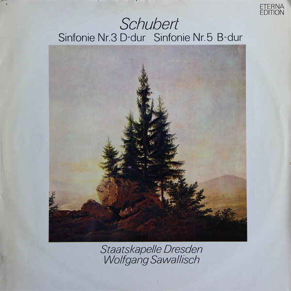 Franz Schubert 'Sinfonie Nr.3 D-dur Sinfonie Nr.5 B-dur' LP/1972/Classic/Germany/Nm