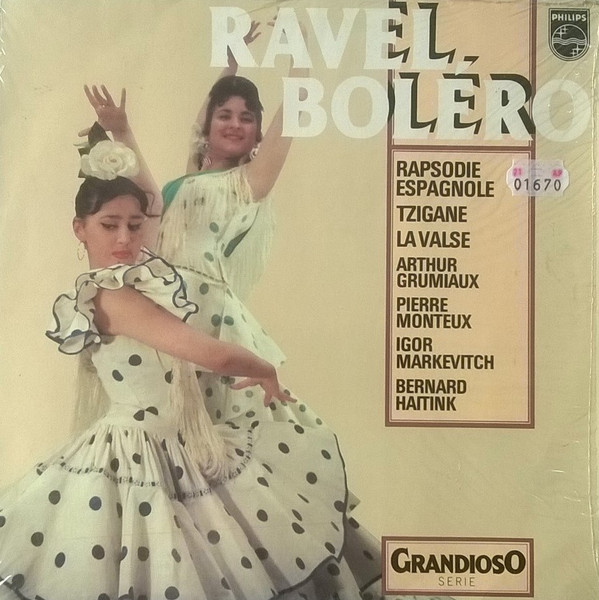 Maurice Ravel, Arthur Grumiaux  Bolero, Rapsodie Espagnole, La Valse LP/1985/Classical/Holland/Nm