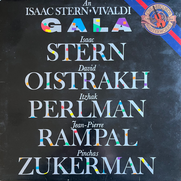 Isaac Stern, Antonio Vivaldi An Isaac Stern, Vivaldi Gala LP/1983/Classical/Holland/Nm