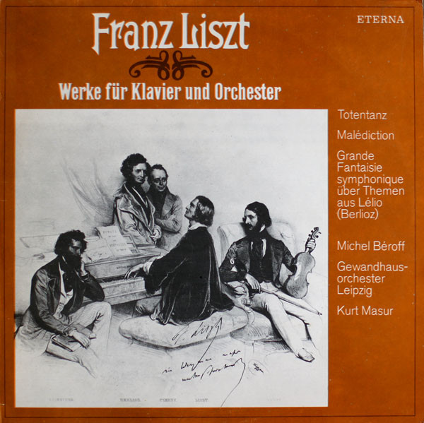 Franz Liszt, Michel Beroff, Kurt Masur 'Werke Fur Klavier Und Orchester' LP/1981/Classica/Germany/Nm