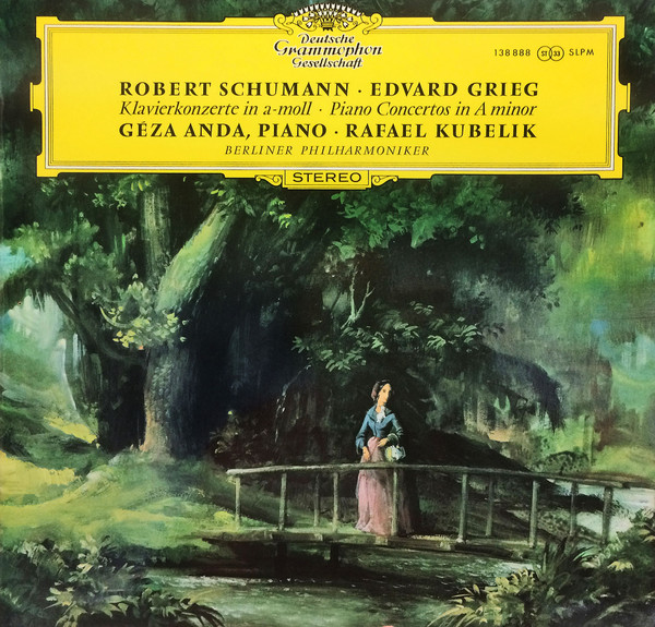 Robert Schumann, Edvard Grieg, Geza Anda 'Klavierkonzerte' LP/1967/Classical/Germany/Nm