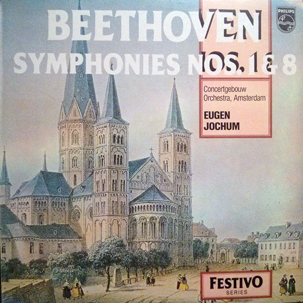 Ludwig van Beethoven, Eugen Jochum Symphonies Nos. 1 & 8 LP/1978/Classical/Holland/Nm