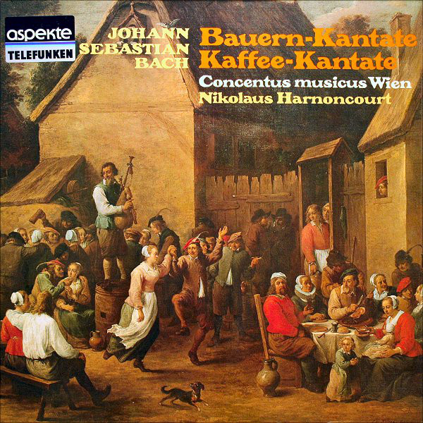 Johann Sebastian Bach, Nikolaus Harnoncourt 'Bauern-Kantate' LP/1972/Classical/Germany/Nm Johann Sebastian Bach, Nikolaus Harnoncourt 'Bauern-Kantate' LP/1972/Classical/Germany/Nm