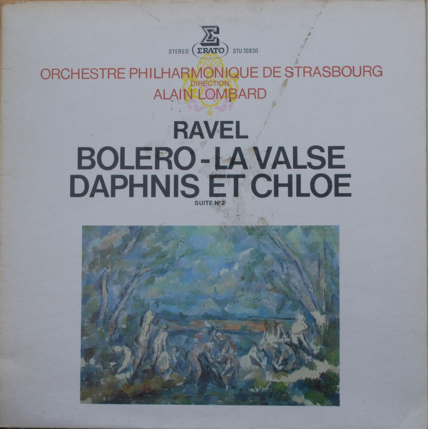 Maurice Ravel, Alain Lombard 'Bolero, La Valse, Daphnis Et Chloe Suite' LP/1980/Classical/Germany/Nm