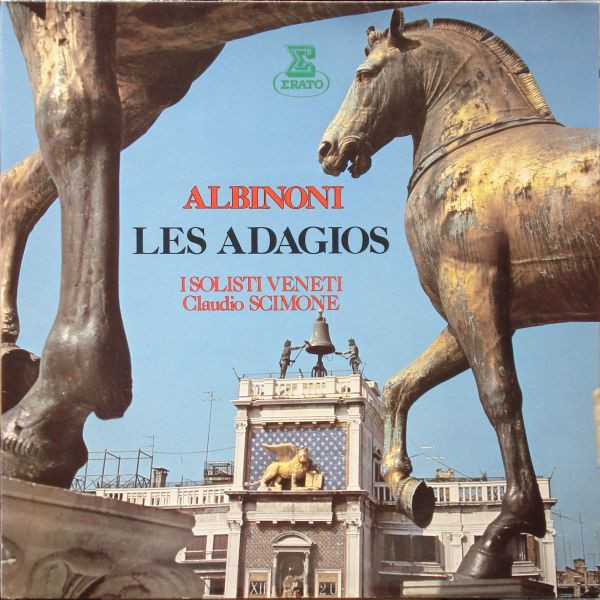 Tomaso Albinoni, Solisti Veneti, Claudio Scimone 'Les Adagios' LP/1981/Classical/France/Nm Tomaso Albinoni, Solisti Veneti, Claudio Scimone 'Les Adagios' LP/1981/Classical/France/Nm