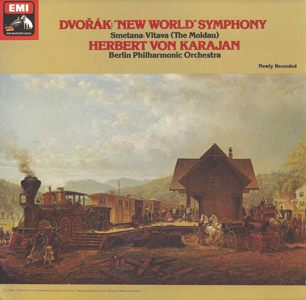 Antonin Dvorak 'Herbert von Karajan'New World' Symphony' LP/1977/Classic/UK/Nm