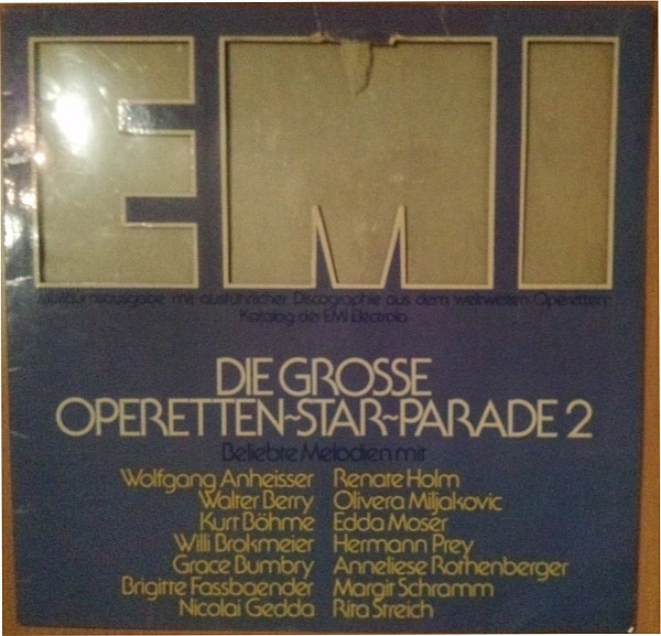 Various Die Grose Opern Star Parade 2 LP/Classica/Germany/Nm