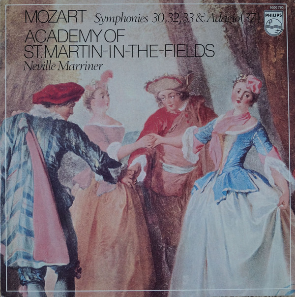 Wolfgang Amadeus Mozart, Neville Marriner 'Symphonies 30, 32, 33' LP/1980/Classical/Holland/Nm