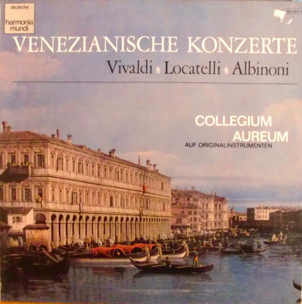 Antonio Vivaldi 'Locatelli'Albinoni'Collegium Aureum 'Venezianische Konzerte' LP/Classic/Germany/Nm