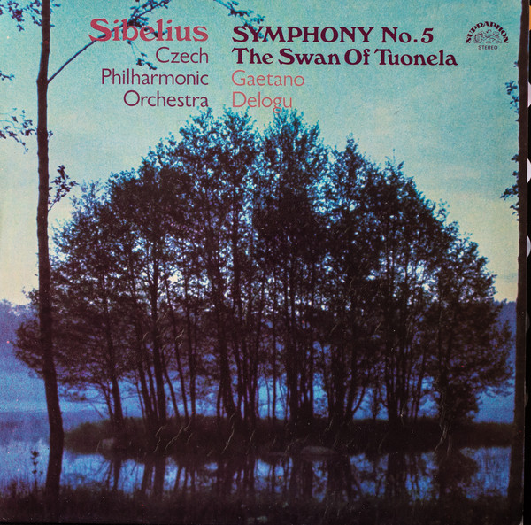 Jean Sibelius 'Symphony No. 5 'The Swan Of Tuonela 'Czech Philharmonic Orc' LP/1989/Classic/Czech/Nm