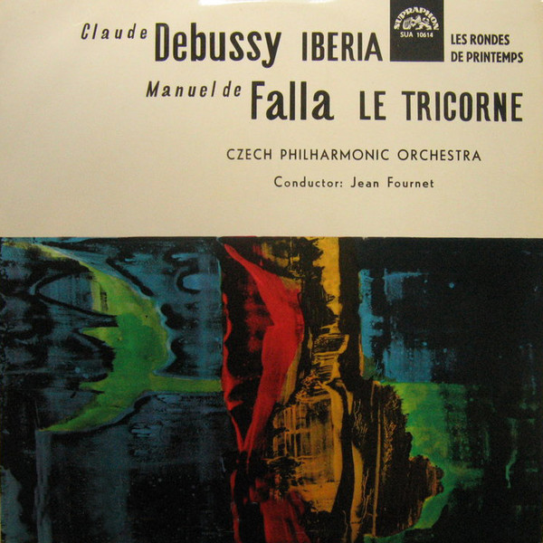Claude Debussy 'Manuel De Falla'Czech Philharmonic Orchestra' LP/1965/Classic/Czech/Nm