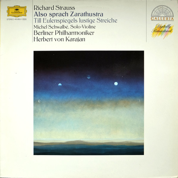 Richard Strauss, Herbert von Karajan Also Sprach Zarathustra LP/1986/Classical/Germany/Nm