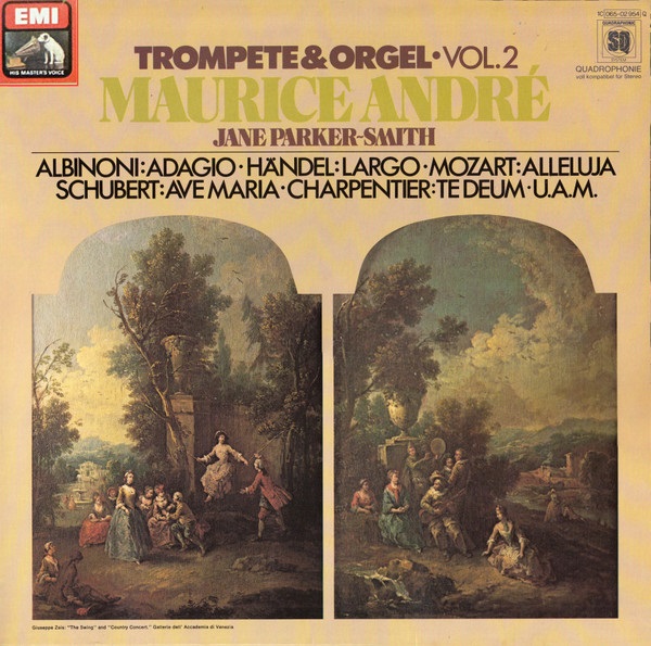 Maurice Andre, Jane Parker-Smith Trompete & Orgel Vol. 2 LP/1978/Classical/Germany/Nm