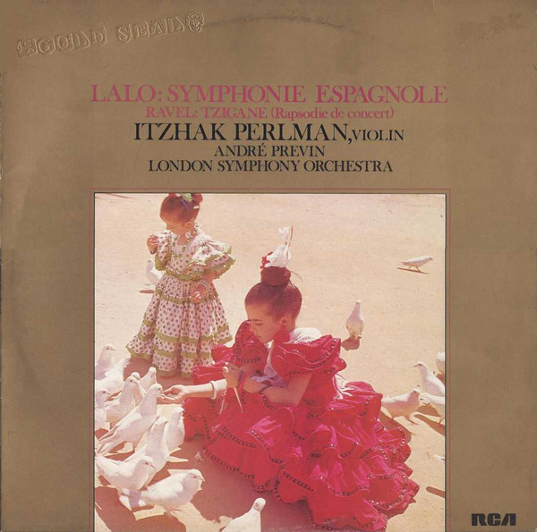 Edouard Lalo, Maurice Ravel, Itzhak Perlman Symphonie Espagnole, Tzigane LP/1978/Classical/UK/Nm