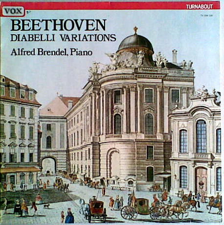 Ludwig van Beethoven, Alfred Brendel 'Diabelli Variations' LP/1985/Classical/Holland/Nm
