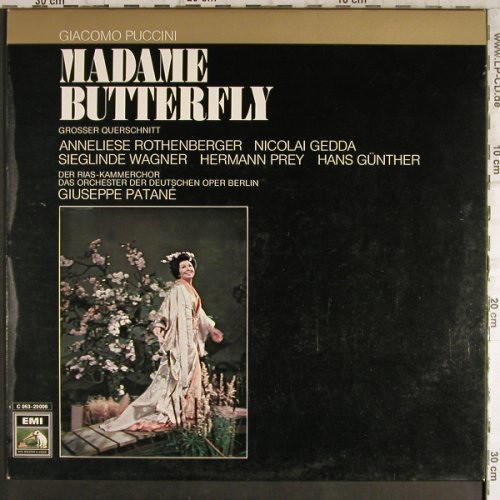 Giacomo Puccini Madame Butterfly LP/1981/Classical/Germany/Nm