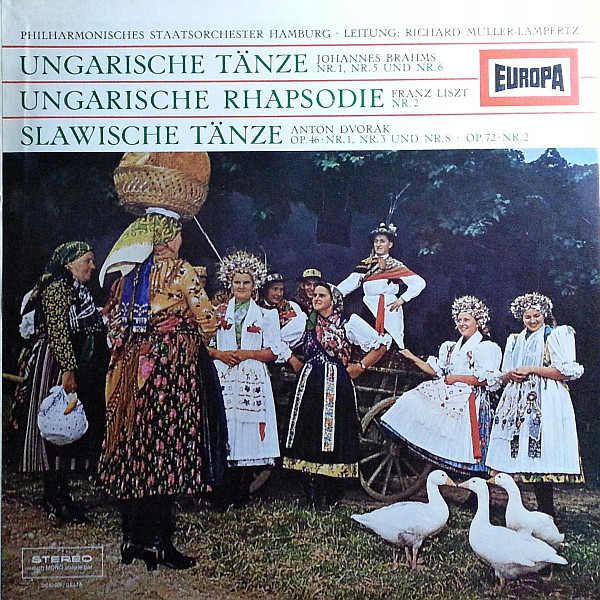 Philharmonisches Staatsorchester Hamburg 'Ungarische Tanze' LP/1967/Classical/Germany/Nm