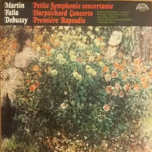 Frank Martin 'Falla'Debussy 'Petite Symphonie Concertante'Premi?re Rapsodie' LP/1983/Classic/Czes/Nm