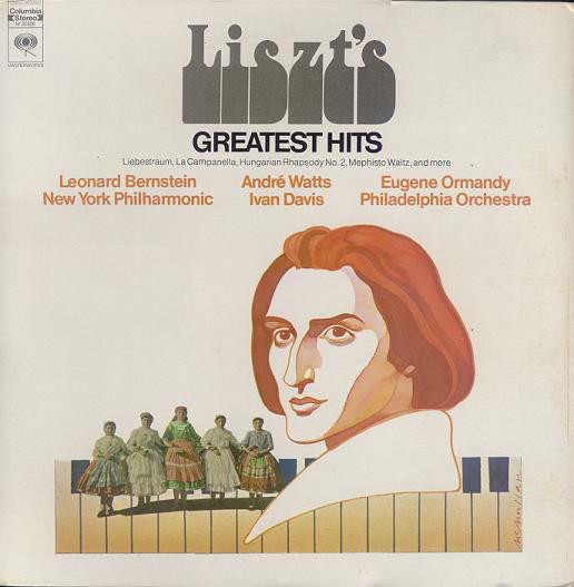 Franz Liszt 'Leonard Bernstein'Liszt Greatest Hits' LP/1971/Classic/Germany/Nm