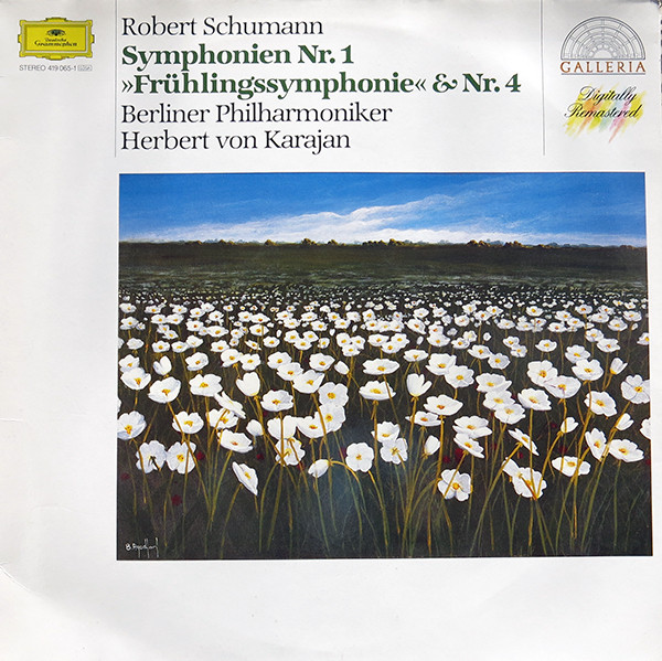 Robert Schumann, Herbert von Karajan Symphonien Nr.1 And Nr.4 LP/1986/Classical/Germany/Nm