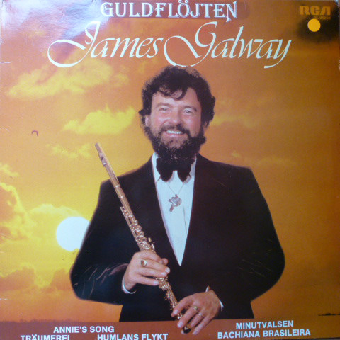 James Galway Guldflojten LP/1980/Classical/Sweden/Nm