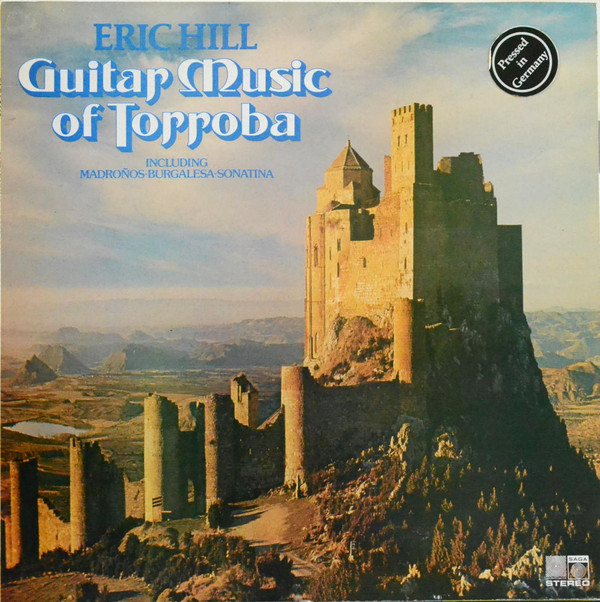 Eric Hill 'Gitar Music Of Torroba' LP/1979/Classic/Germany/Nmint