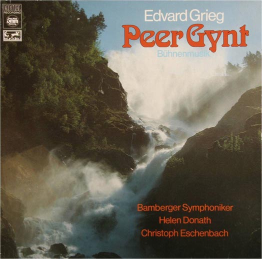 Edvard Grieg 'Peer Gynt'Helen Donath'Bamberg Symphony' LP/Classic/Germany/Nm