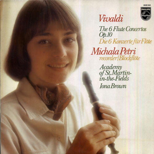 Antonio Vivaldi 'Michala Petri'Academy Of St. Martin-in-the-Fields' LP/1980/Classic/UK/Nm