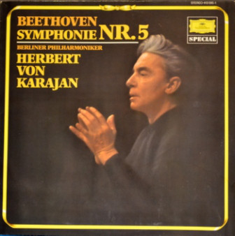 Ludwig Van Beethoven 'Berliner Philharmoniker Karajan 'Symphonie 5' LP/1962/Classic/Holland/Nm