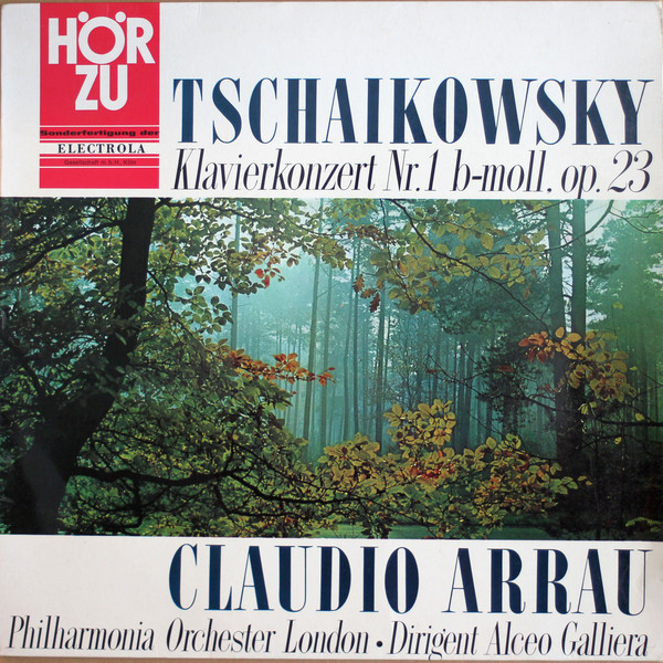 ϸ�� ����������, Claudio Arrau, Alceo Galliera 'Piano Concerto No. 1' LP/1965/Classical/Germany/Nm