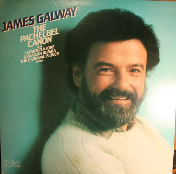 James Galway The Pachelbel Canon LP/1981/Classical/US/Nm