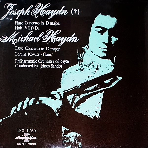 Joseph Haydn, Michael Haydn, Kovacs Lorant 'Flute Concerto' LP/1977/Classical/Hungary/Nm
