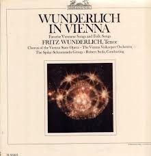 Fritz Wunderlich 'Wunderlich In Vienna' LP/Tenor/USA/Nmint