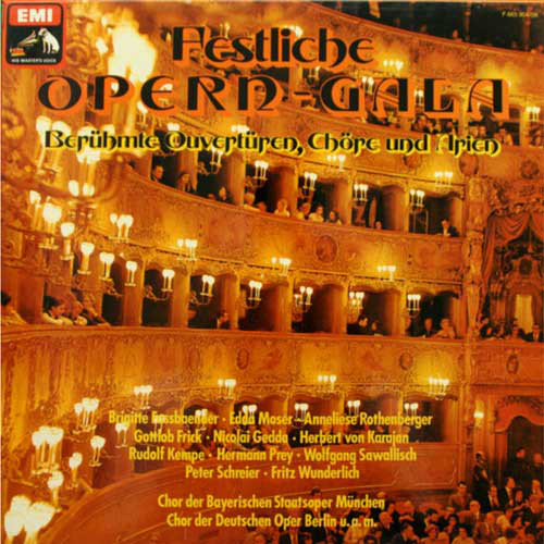 Festliche Opern-Gala - Beruhmte Ouverturen, Chore Und Arien LP3/Opera/Germany/Nmint