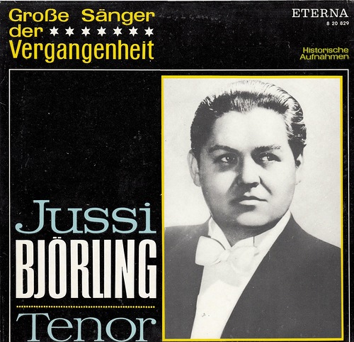Jussi Bj?rling 'Tenor' LP/1968/Tenor/Germany/Nmint