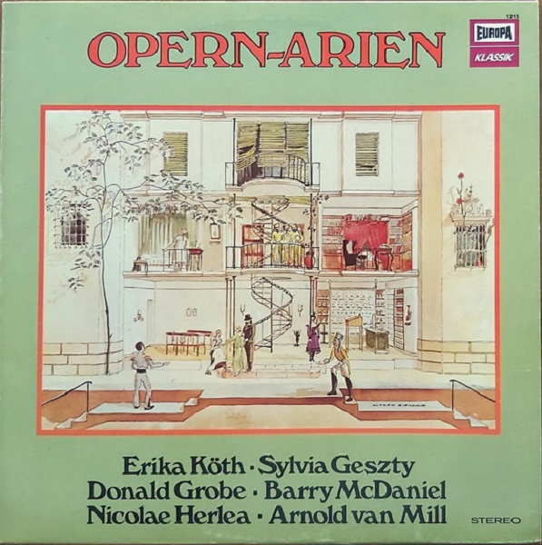Various 'Opern-Arien'Erika Kotz/Sylvia Geszty' LP/Classica/Germany/Nmint