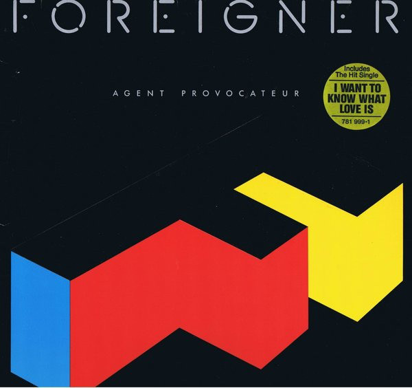 Foreigner 'Agent Provocateur' LP/1984/Rock/US/Nm