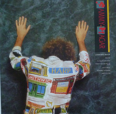 Sammy Hagar 'Looking Back' LP/1986/Rock/Japan/Nm