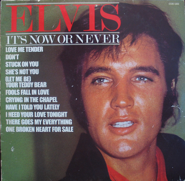 Elvis Presley 'It's Now Or Never' LP/1981/Rock n Roll/UK/Ex