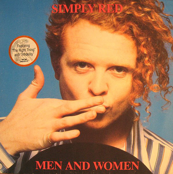 Simply Red 'Men And Womenl' LP/1987/Pop/Germany/Nm Simply Red 'Men And Womenl' LP/1987/Pop/Germany/Nm
