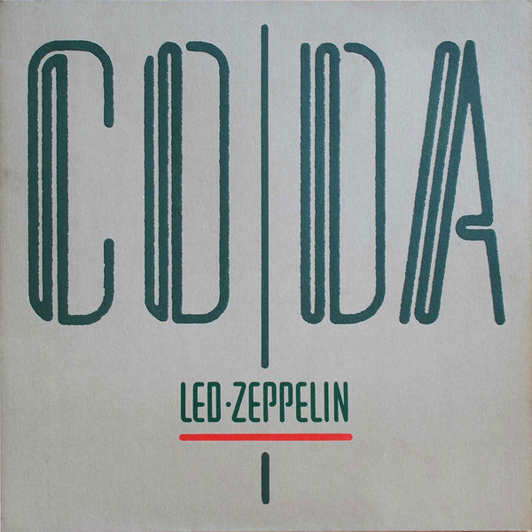 Led Zeppelin Coda LP/1982/Hard Rock/Canada/Ex