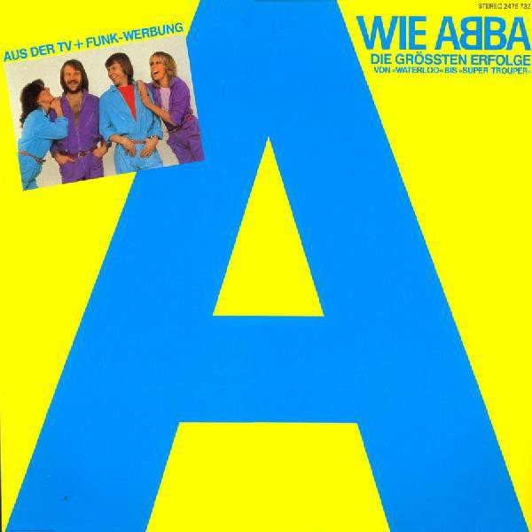 ABBA 'A Wie Abba' LP/1980/Pop/Germany/NMint