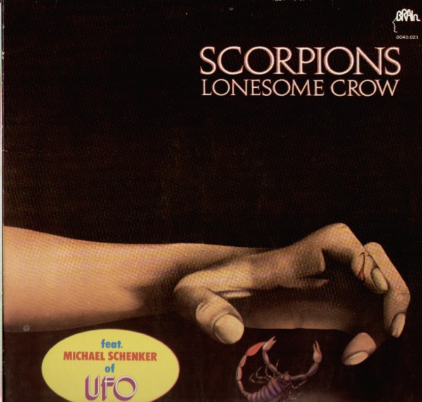 Scorpions 'Lonesome Crow' LP/1972/1982/Hard Rock/France/Nm