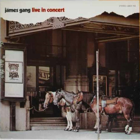 James Gang 'Live In Concert' LP/1971/Hard Rock/US/Vg James Gang 'Live In Concert' LP/1971/Hard Rock/US/Vg